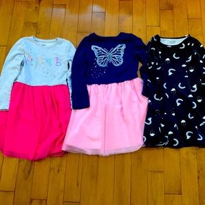Size 7/8 girls jumping bean’s dress bundle